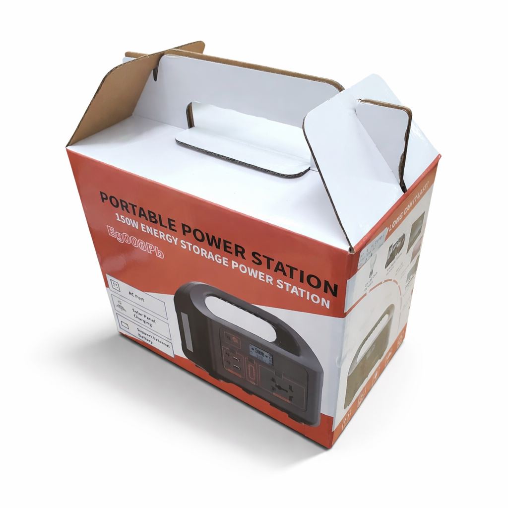 Gambar produk Gaiaray Portable Power Supply Station Outdoor Generator 150W 12000mAh - Eg800Pb