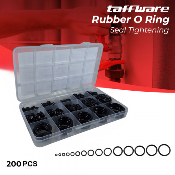 Gambar produk Taffware Karet Rubber O-Ring Seal Tightening Multifungsi 200 PCS - E436