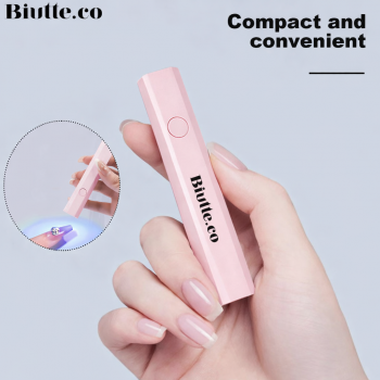 Biutte.co Pengering Kutek Mini Portable UV Nail Lamp 180mAh - CN598