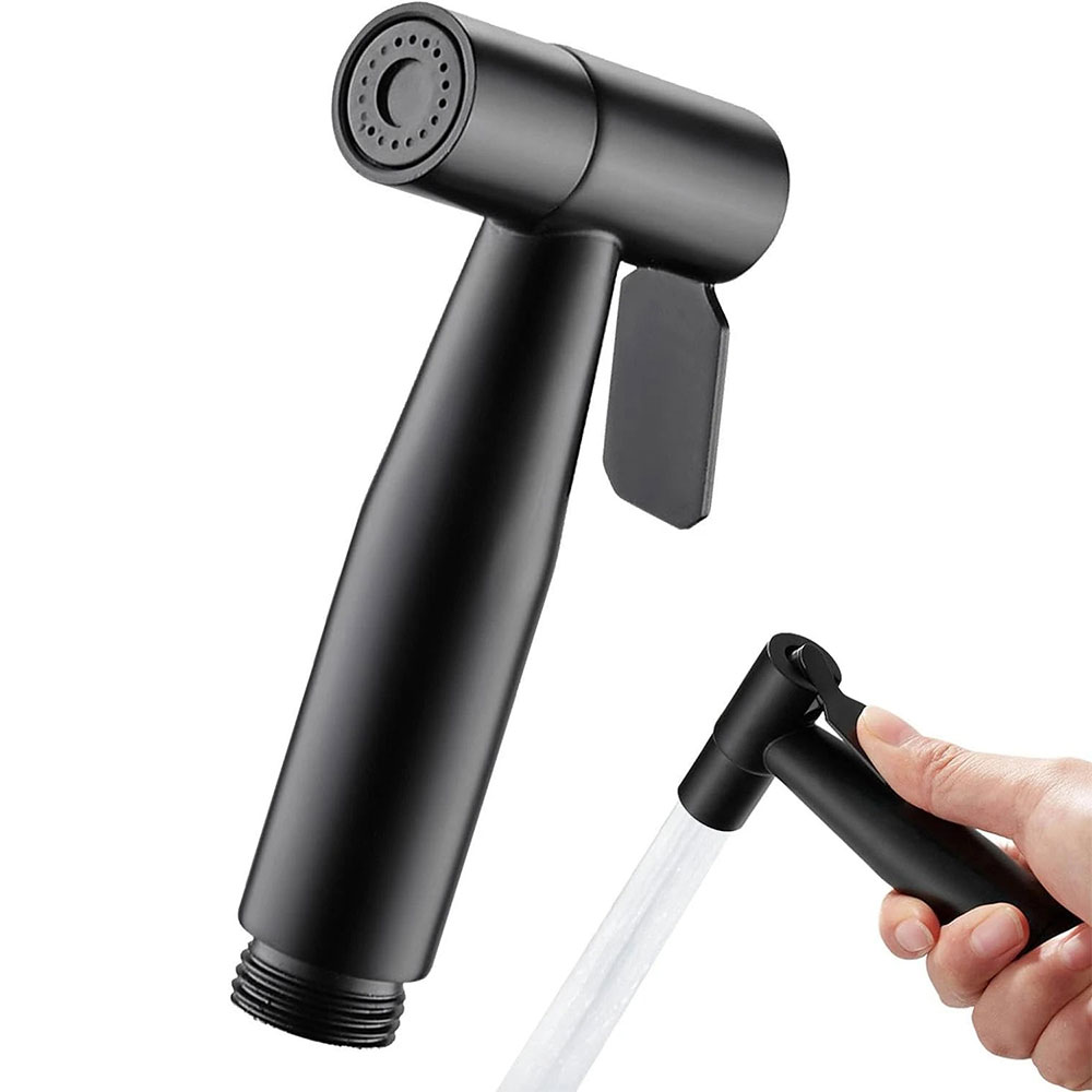 PALOMA Jet Shower Spray Gun Toilet Copper Adjustable Stainless Steel - T110 Gambar produk PALOMA Jet Shower Spray Gun Toilet Copper Adjustable Stainless Steel - T110