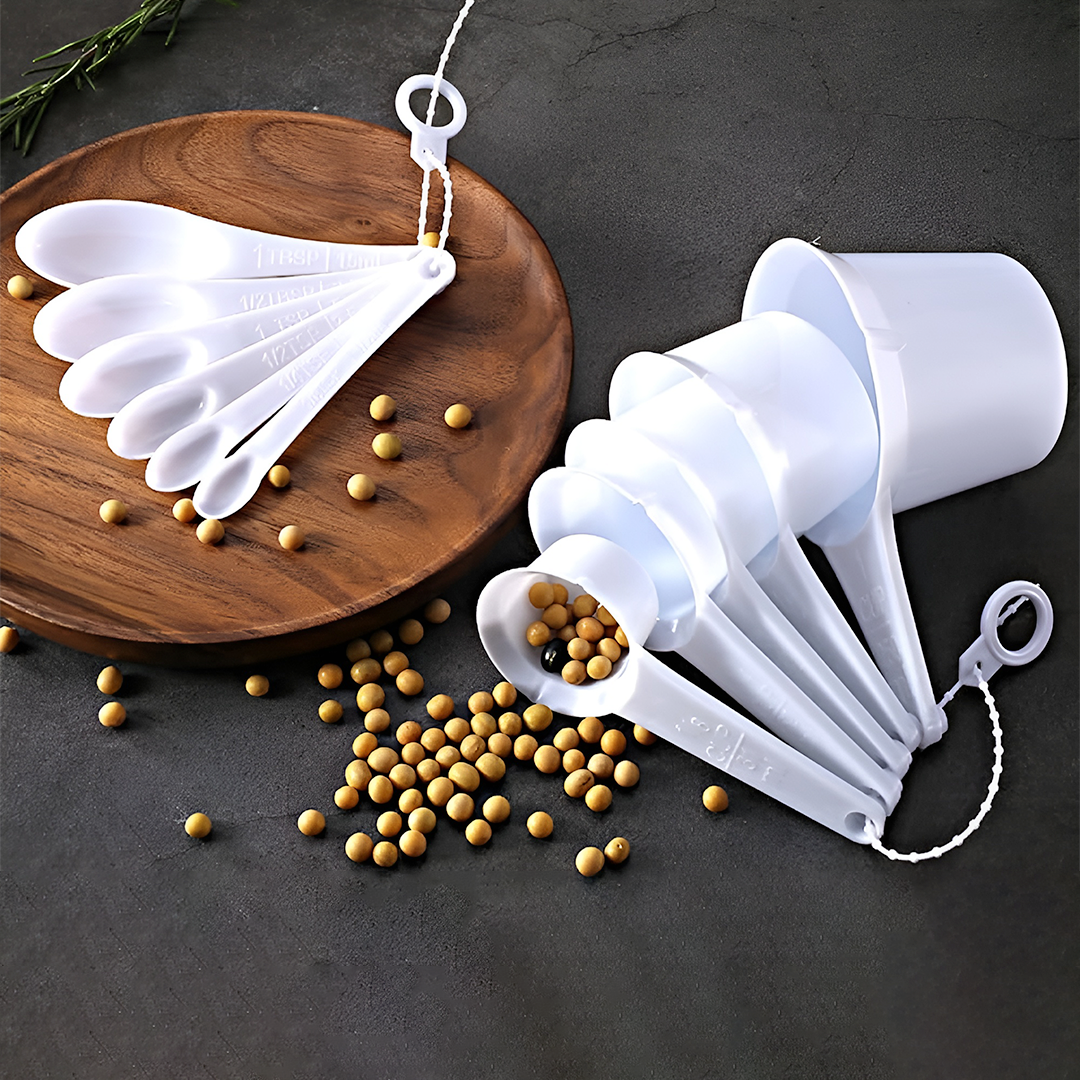 SPSK Sendok Takar Set Plastik Measuring Spoon 11 PCS - SP011 Gambar produk SPSK Sendok Takar Set Plastik Measuring Spoon 11 PCS - SP011