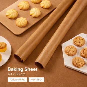 TEENRA Alas Masak Non Stick Reusable Cake Oven Baking Tray Mats - TW-295