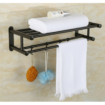 EEND Rak Kamar Mandi Shelf Towel Rack Single Layer Stainless Steel 201 - E-201