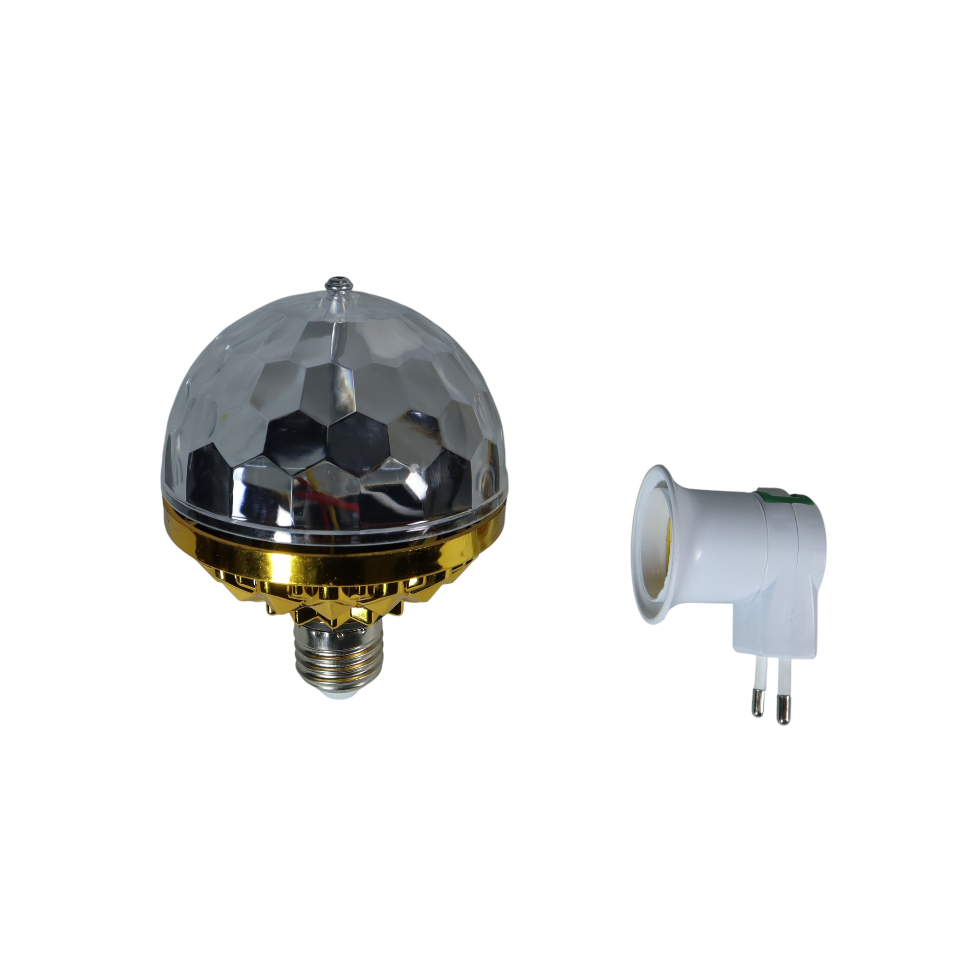 Gambar produk Heinast Lampu Disko RGB LED E27 Rotating Party Lamp Colorful Light 6W - H-21