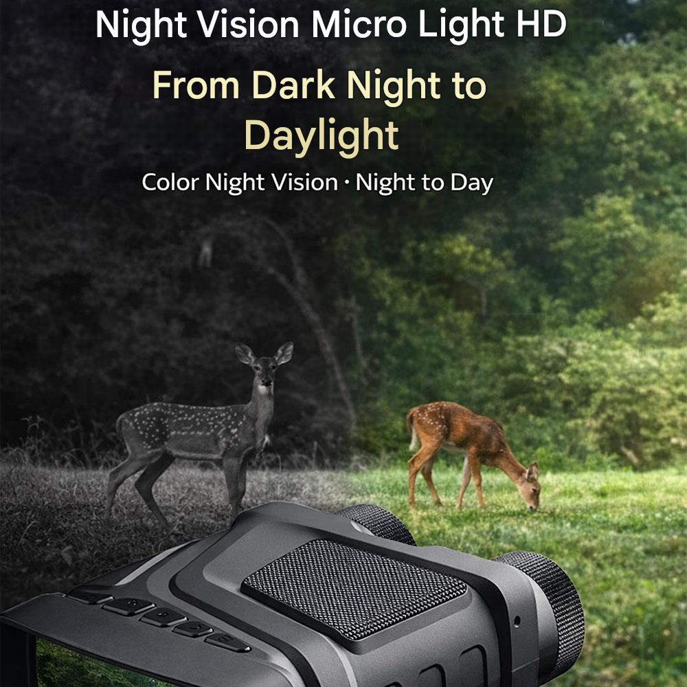 Gambar produk Xiyear Teropong Binocular IR Night Vision Video Recorder 10x Zoom 4K - NOO2