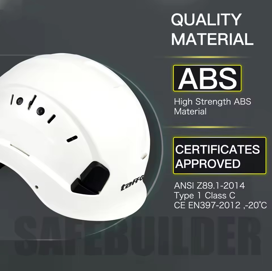 TaffGUARD Helm Proyek Konstruksi K3 Safety Hard Hat Protection ABS - SF-06B Gambar produk TaffGUARD Helm Proyek Konstruksi K3 Safety Hard Hat Protection ABS - SF-06B