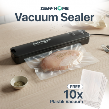 TaffHOME Alat Vakum Makanan Vacuum Sealer Packaging Machine with Bag - YQ-688