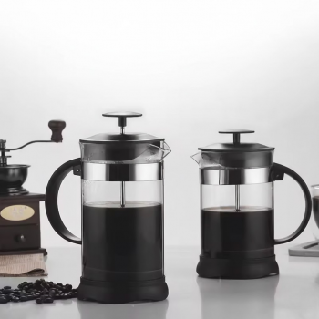 VIGOR French Press Coffee Maker Pot Plunger Borosilicate Glass - FS30