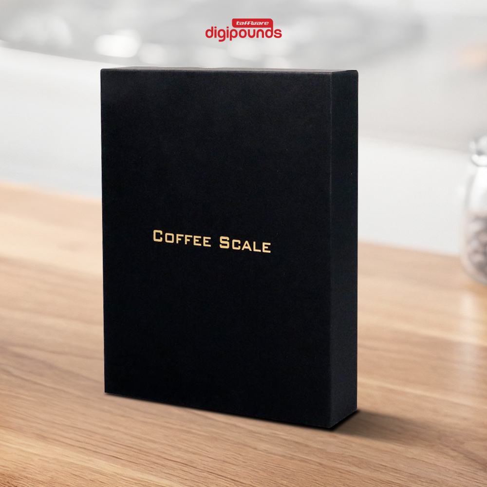 Taffware Digipounds Timbangan Kopi Digital Timer Coffee Scale 3000g-0.1g - TSC3/5/10 Gambar produk Taffware Digipounds Timbangan Kopi Digital Timer Coffee Scale 3000g-0.1g - TSC3/5/10