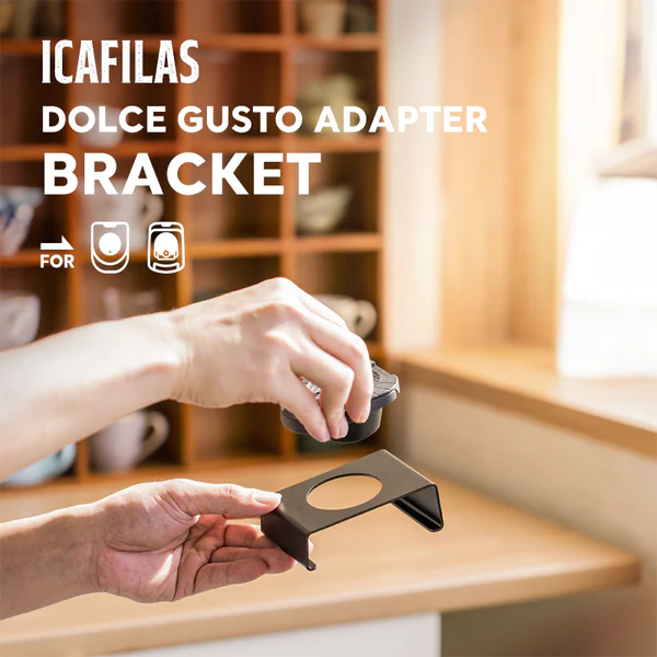 iCafilas Bracket Adapter Kapsul Kopi Reuse Compatible for Dolce Gusto - UE2229 Gambar produk iCafilas Bracket Adapter Kapsul Kopi Reuse Compatible for Dolce Gusto - UE2229