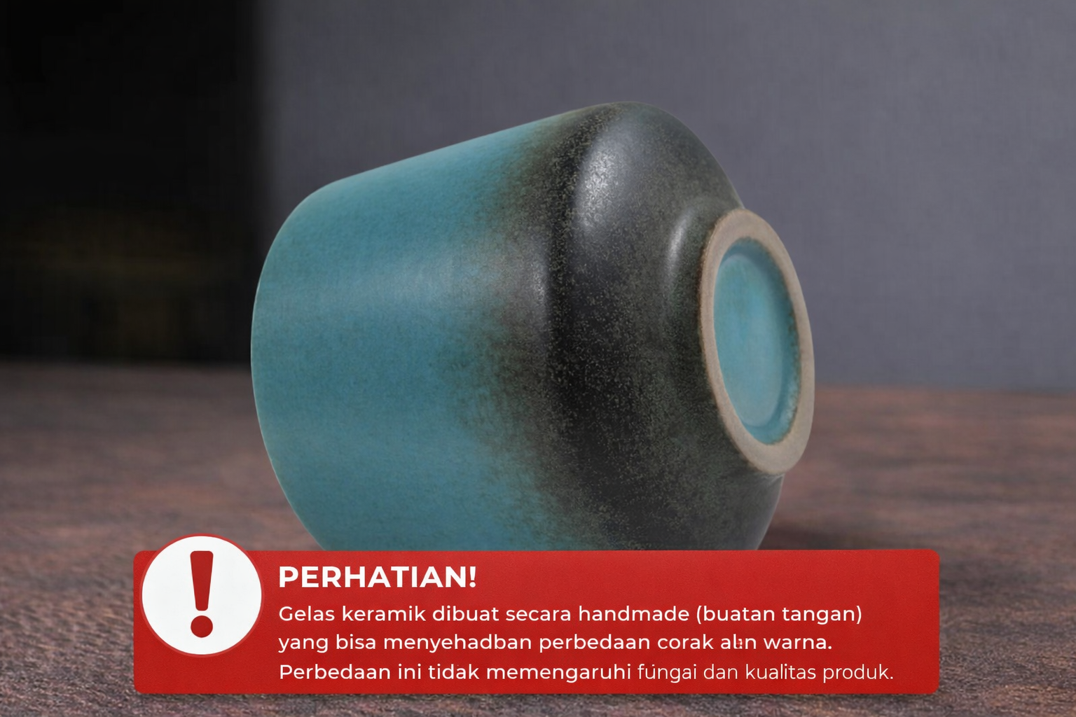 Gambar produk One Two Cups Gelas Keramik Kopi Teh Vintage Japanese Ceramic Cup 200ml - FB014