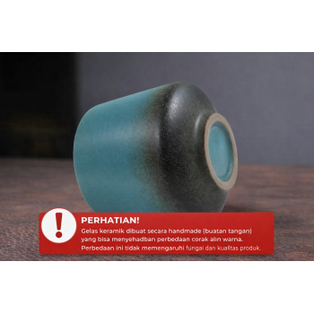Gambar produk One Two Cups Gelas Keramik Kopi Teh Vintage Japanese Ceramic Cup 200ml - FB014
