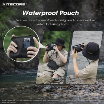 Gambar produk NITECORE Tas Sling Bag Multifungsi Outdoor 2in1 Modular IPX8 PVC 500D - SLB01