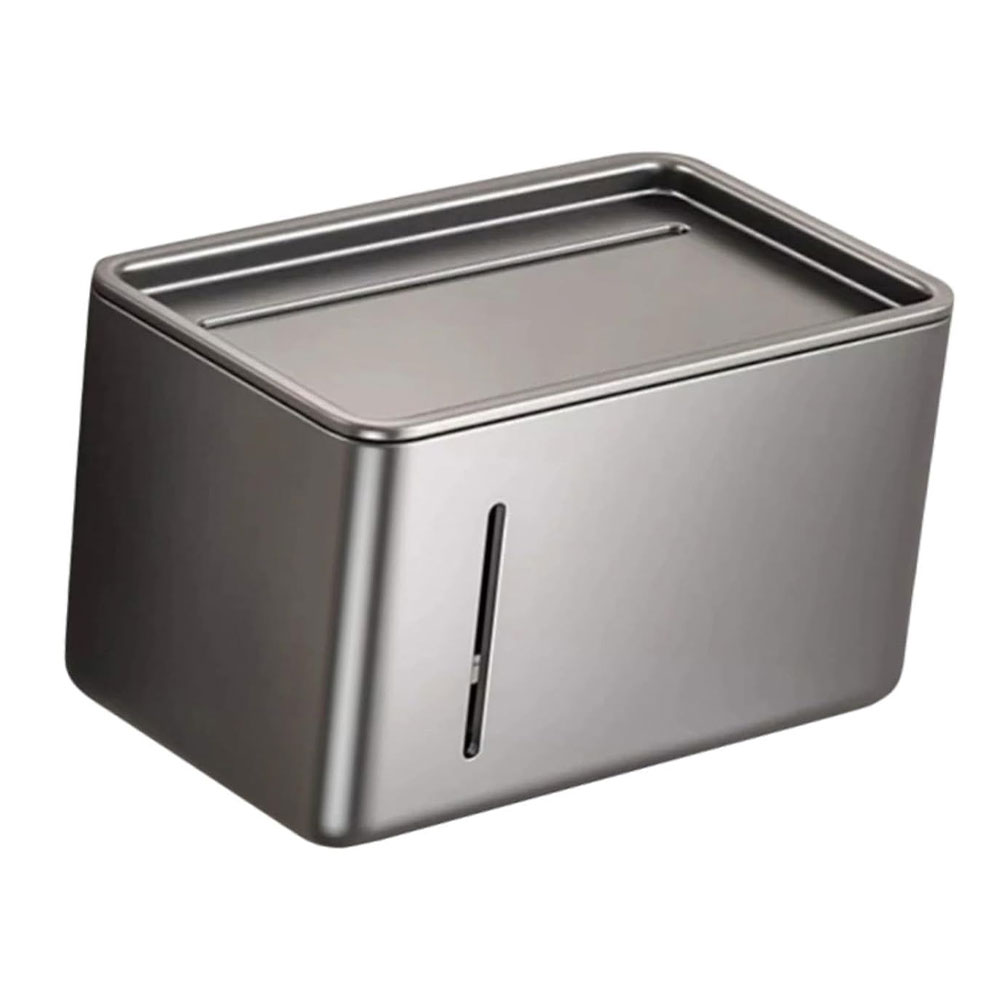 ATORSE Kotak Tisu Kamar Mandi Aluminium Waterproof Hole Free - Y-24 Gambar produk ATORSE Kotak Tisu Kamar Mandi Aluminium Waterproof Hole Free - Y-24