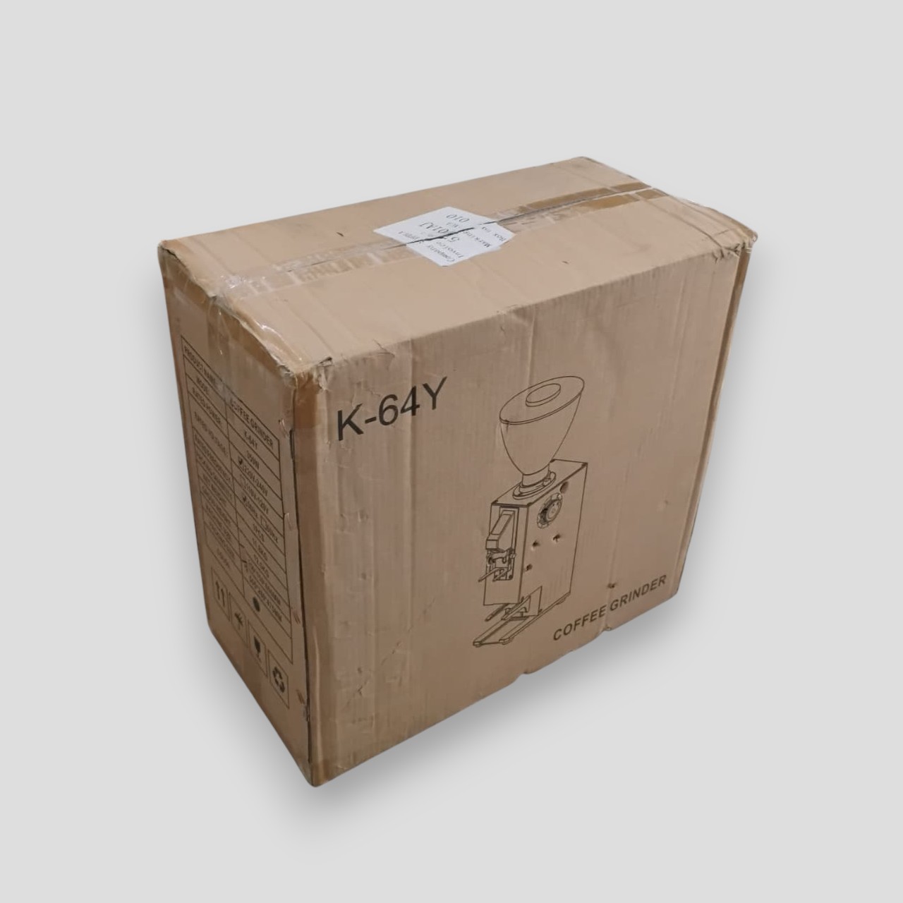 Trieste Penggiling Biji Kopi Coffee Grinder Auto Tamper 350W 450gr - K-64Y Gambar produk Trieste Penggiling Biji Kopi Coffee Grinder Auto Tamper 350W 450gr - K-64Y