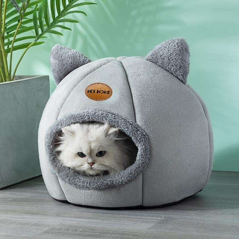 PET HOME Tempat Tidur Hewan Peliharaan Kucing Cat House Size XL - HTC01 Gambar produk PET HOME Tempat Tidur Hewan Peliharaan Kucing Cat House Size XL - HTC01