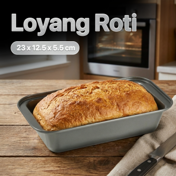 ZOCY Loyang Kue Roti Loaf Pan Bread Toast Box Carbon Steel Non-Stick - ZC11