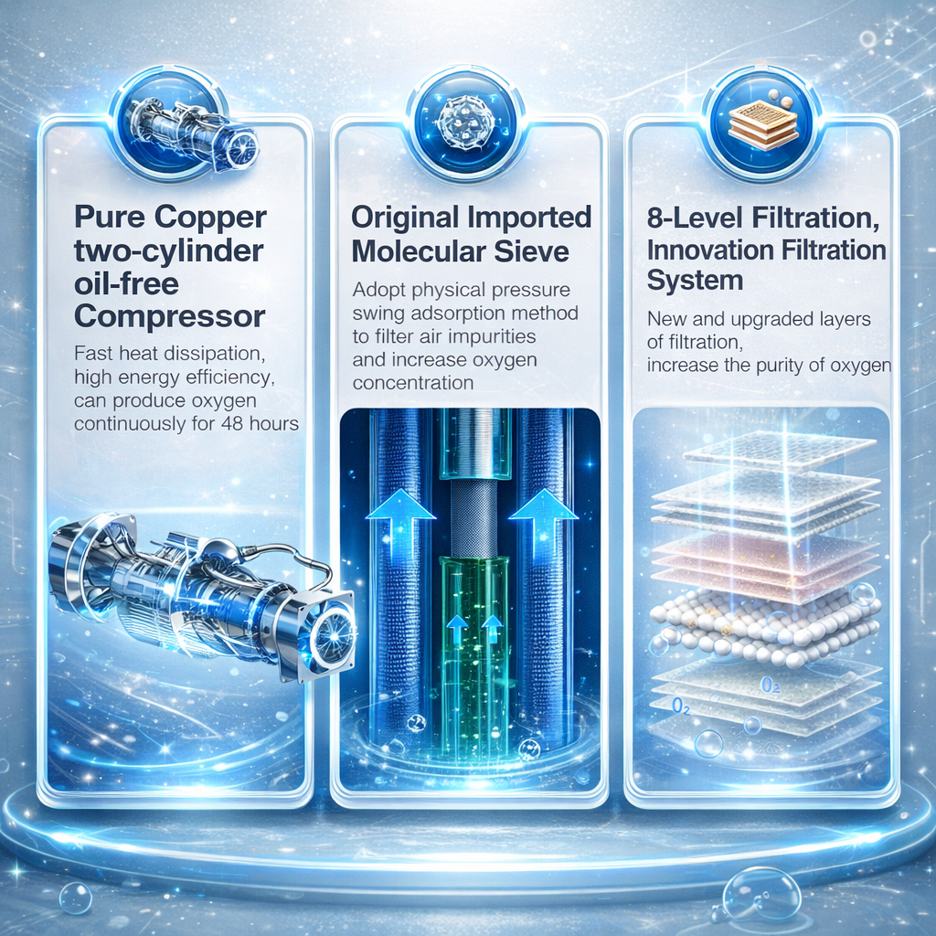 TaffOmicron Konsentrator Oksigen Portable Car Oxygen Concentrator 7L - YK-Y201 Gambar produk TaffOmicron Konsentrator Oksigen Portable Car Oxygen Concentrator 7L - YK-Y201
