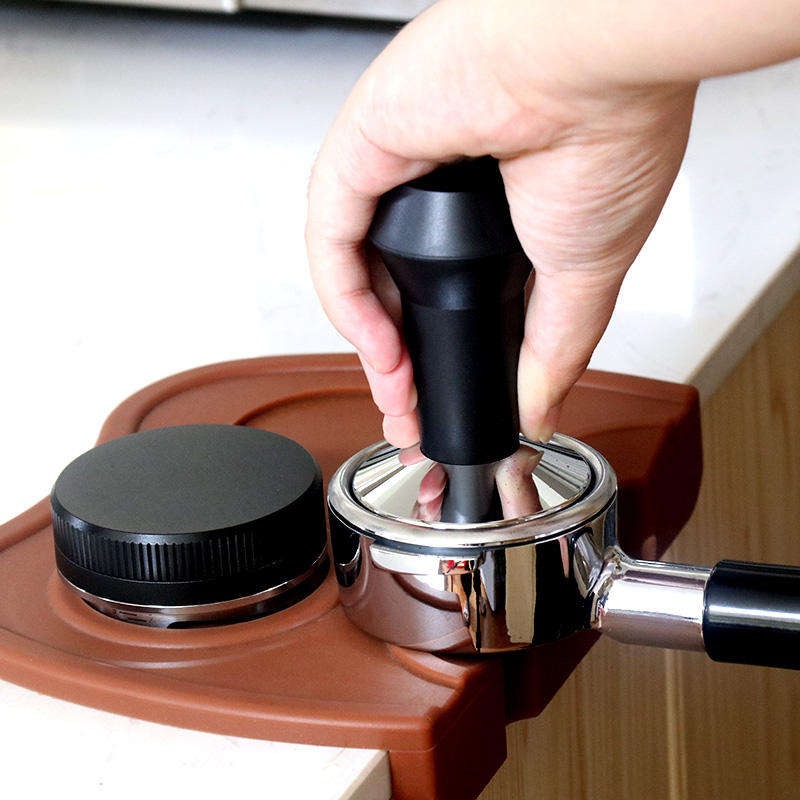 THECOFF Tamper Kopi Espresso Barista Pressure Spring Stainless 51mm - JN-24 Gambar produk THECOFF Tamper Kopi Espresso Barista Pressure Spring Stainless 51mm - JN-24