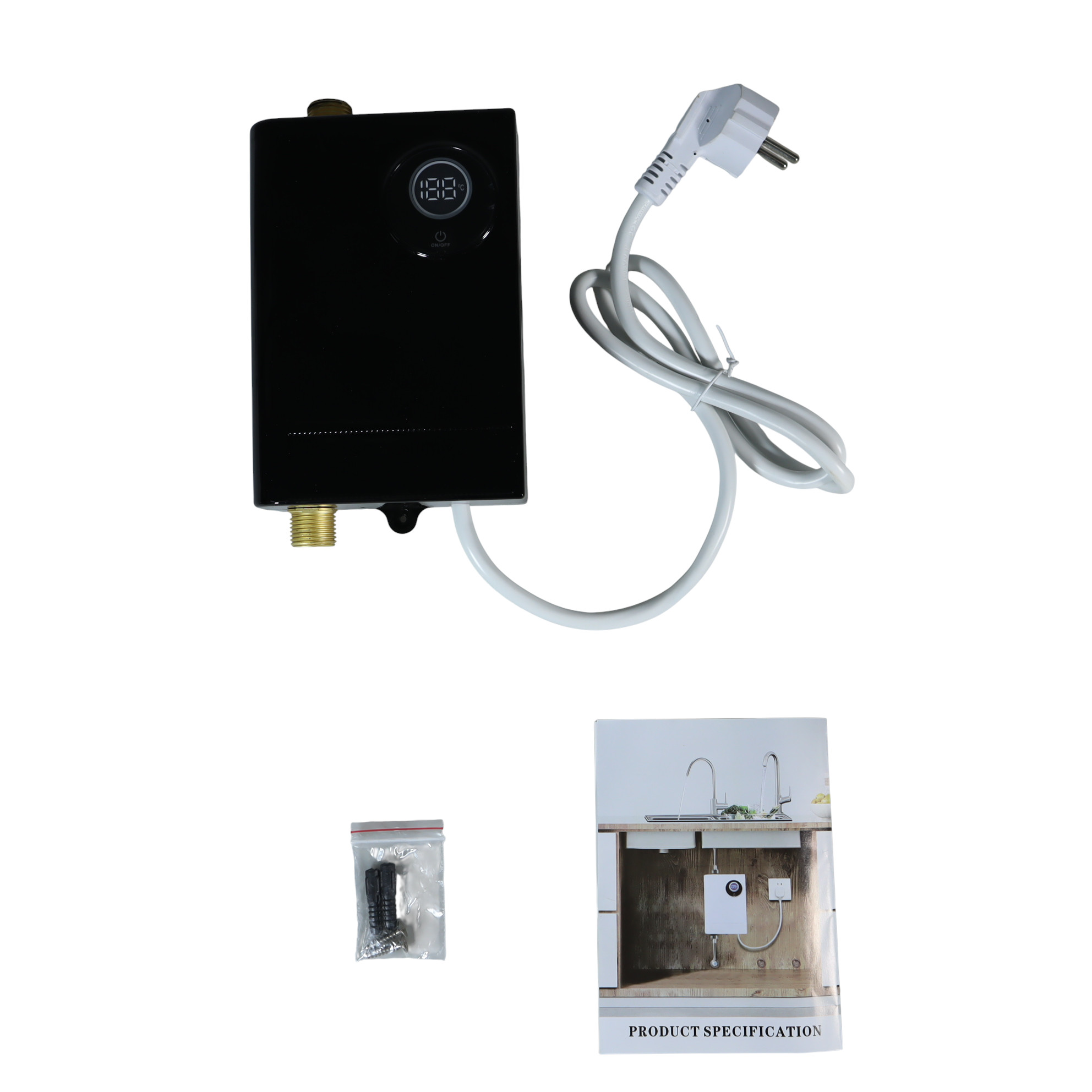 Fabater Pemanas Air Listrik Instant Water Heater Display IPX4 3800W - XY-FG Gambar produk Fabater Pemanas Air Listrik Instant Water Heater Display IPX4 3800W - XY-FG