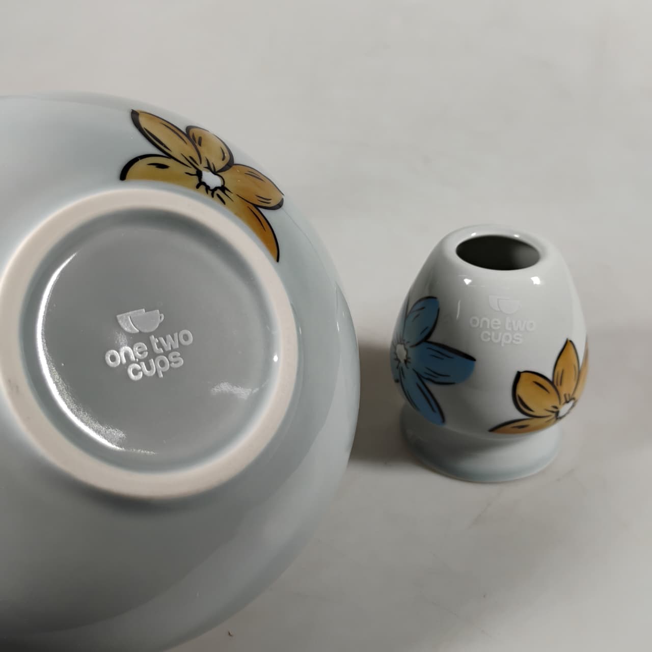 One Two Cups Matcha Set Chawan Chasen Stand Chashaku 500ml 4 PCS - S28 Gambar produk One Two Cups Matcha Set Chawan Chasen Stand Chashaku 500ml 4 PCS - S28