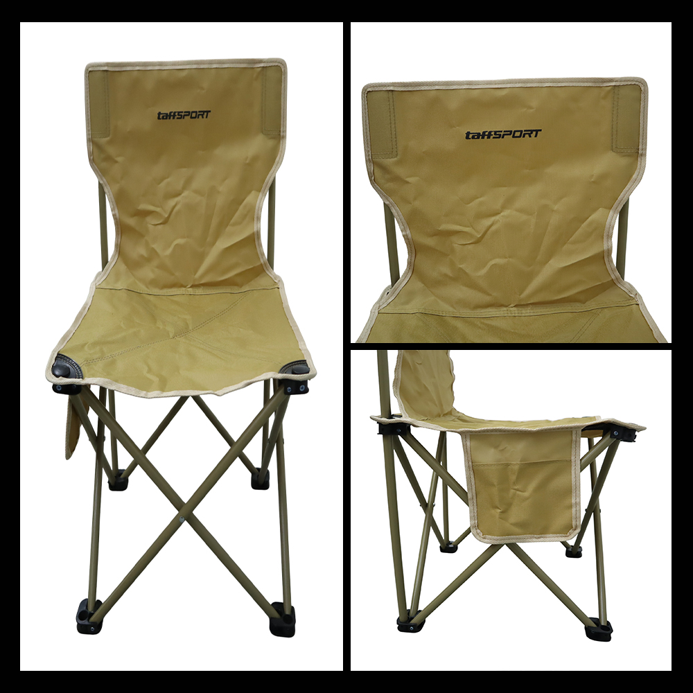Gambar produk TaffSPORT Kursi Lipat Outdoor Camping Portable Oxford Folding Chair L - BD852