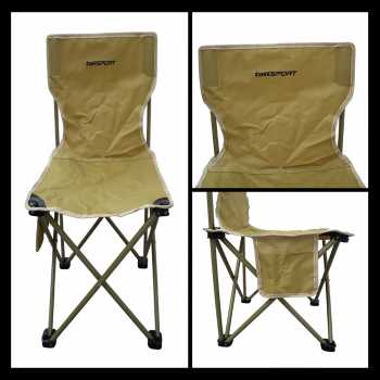 Gambar produk TaffSPORT Kursi Lipat Outdoor Camping Portable Oxford Folding Chair L - BD852