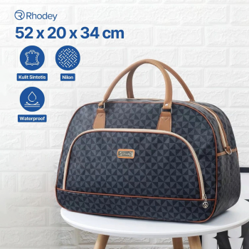 Gambar produk Rhodey Semor Tas Travel Jinjing Duffle Bag PU Leather 20 Inch - S0234
