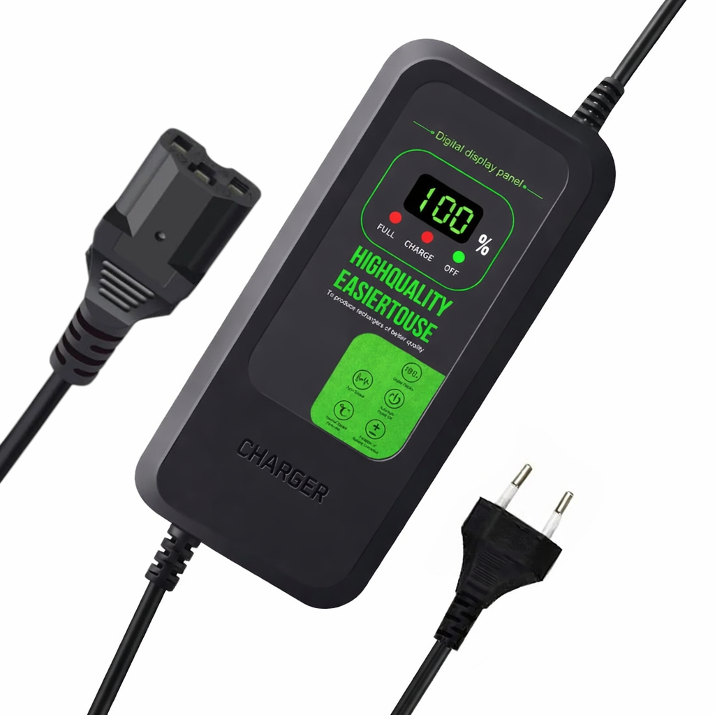 Gambar produk TASKOOD Charger Aki Sepeda Listrik 5 Phase Battery Charger Portable 72V 20Ah - TAH-60