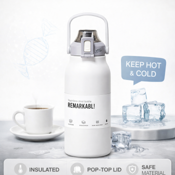 One Two Cups Botol Minum Tumbler Air Panas Dingin Double Spout 1.7L - ZY269