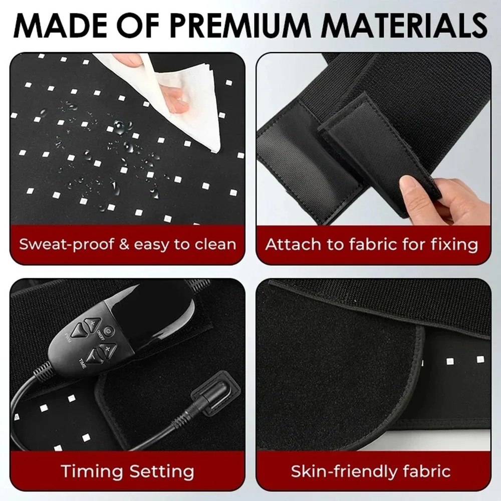 CIM Alat Terapi Infrared Red Light Therapy Belt for Body Pain - C-70 Gambar produk CIM Alat Terapi Infrared Red Light Therapy Belt for Body Pain - C-70