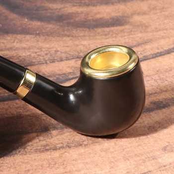 Gambar produk Jodel Pipa Rokok Tembakau Cangklong Tobacco Pipe Resin Washable Filter - ZF900