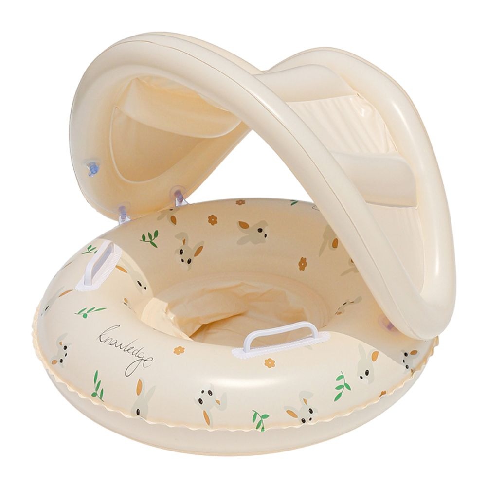 EXCLUZO Ban Pelampung Bayi Seat Canopy Inflatable Swim PVC 55x23cm - FY100 Gambar produk EXCLUZO Ban Pelampung Bayi Seat Canopy Inflatable Swim PVC 55x23cm - FY100