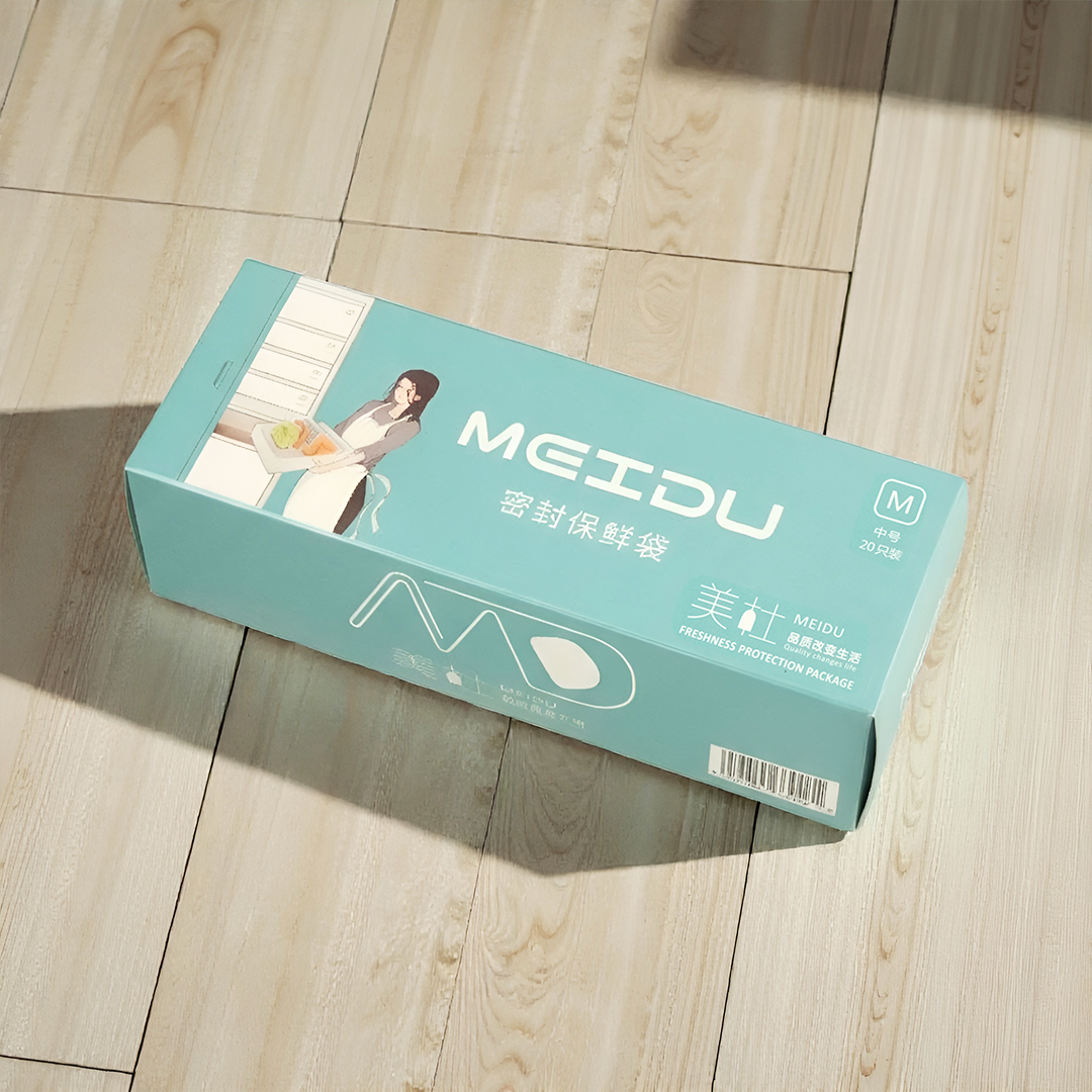 MEIDU Kantong Plastik Makanan PE Food Bag Ziplock 18x23cm 20 PCS - PK-25 Gambar produk MEIDU Kantong Plastik Makanan PE Food Bag Ziplock 18x23cm 20 PCS - PK-25