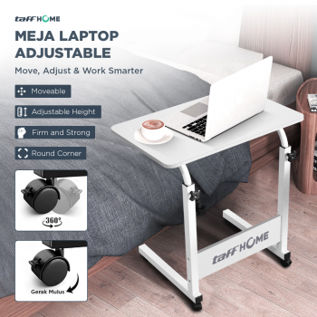 TaffHOME Meja Laptop Adjustable Portable Working Desk - ND02
