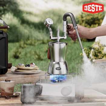 Trieste Steam Milk Frother Portable Strong Dry Steam 3 Hole 2.5 Bar - AK-Z4