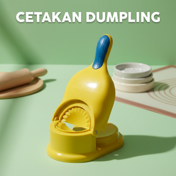 LiuBinee Cetakan Adonan Dumpling Gyoza Pastel Mini 2in1 Pressing Dough - LB01