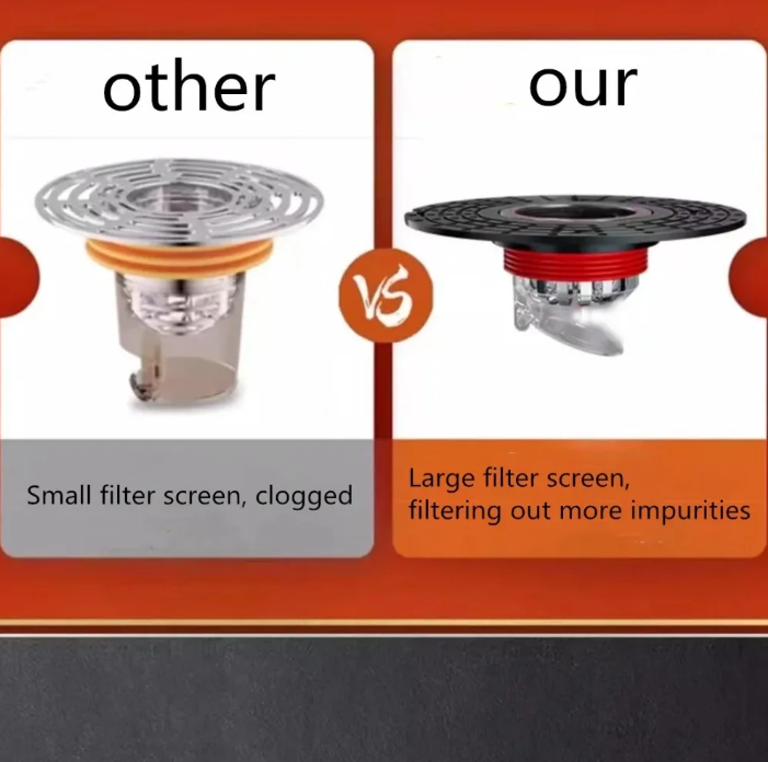 Homedec Penutup Saluran Pembuangan Air Floor Drain Deep Sealing 98mm - HDC-100 Gambar produk Homedec Penutup Saluran Pembuangan Air Floor Drain Deep Sealing 98mm - HDC-100