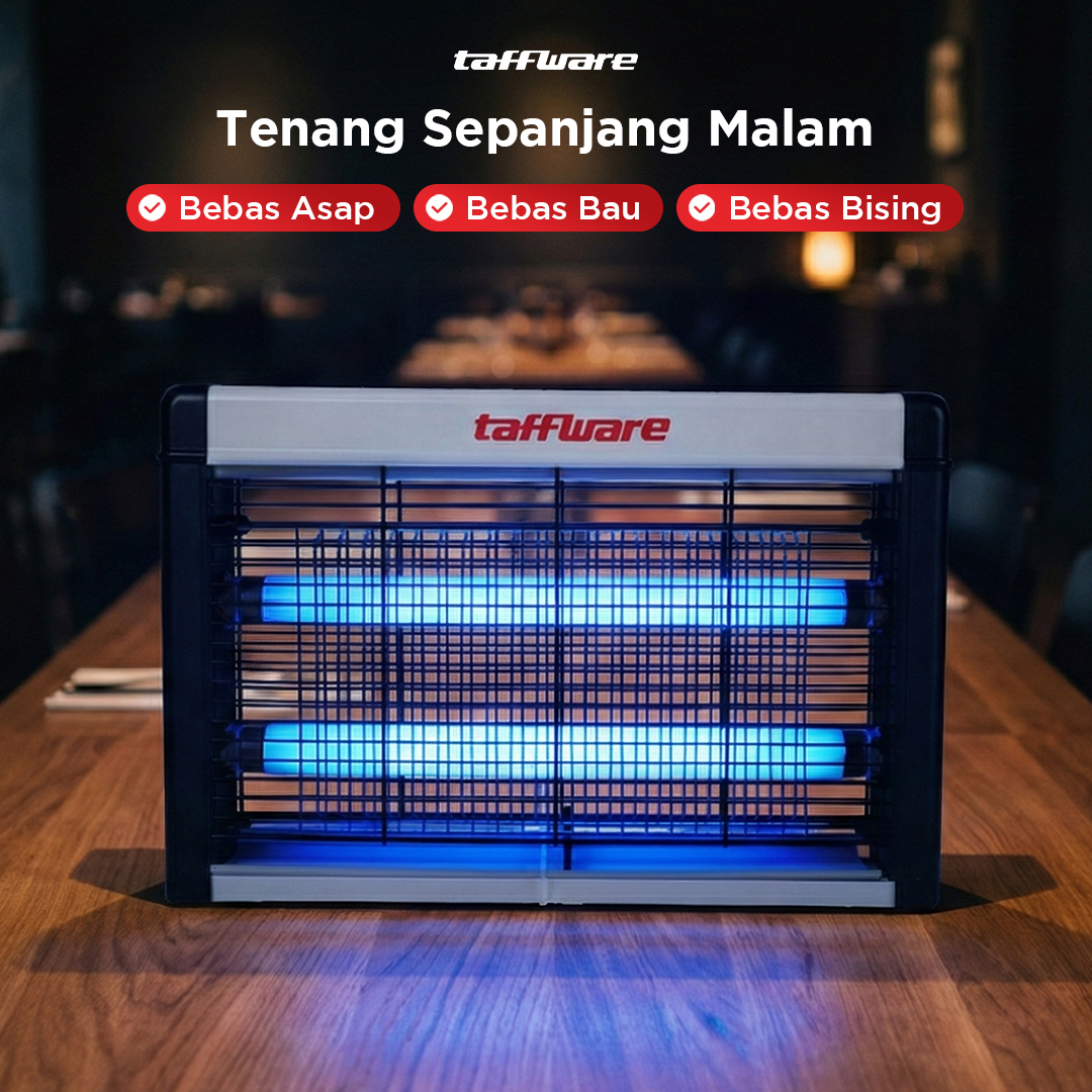 Taffware Lampu UV Anti Nyamuk Mosquito Killer Industrial Usage 20W - AP720 Gambar produk Taffware Lampu UV Anti Nyamuk Mosquito Killer Industrial Usage 20W - AP720