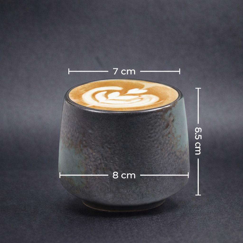 Gambar produk One Two Cups Gelas Keramik Kopi Teh Vintage Japanese Ceramic Cup 200ml - FB014