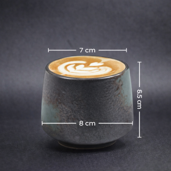 Gambar produk One Two Cups Gelas Keramik Kopi Teh Vintage Japanese Ceramic Cup 200ml - FB014