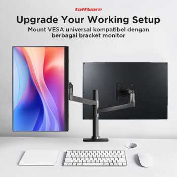 Gambar produk Taffware Portable Monitor 16 Inch IPS QHD 2.5K 60Hz Type C 3D Audio - 1600XTS-2