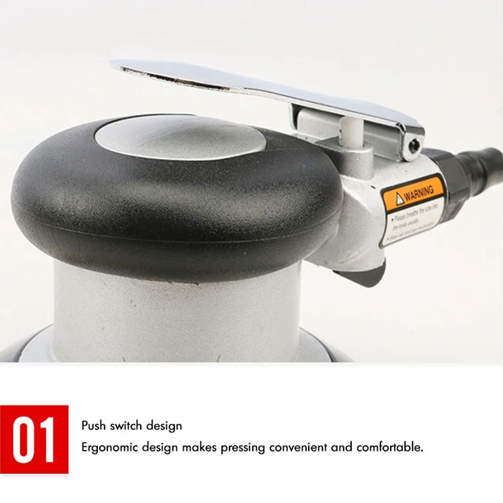 Keenso Mesin Amplas Angin Air Orbital Sander Pneumatic Round 5 Inch - BG-125D Gambar produk Keenso Mesin Amplas Angin Air Orbital Sander Pneumatic Round 5 Inch - BG-125D