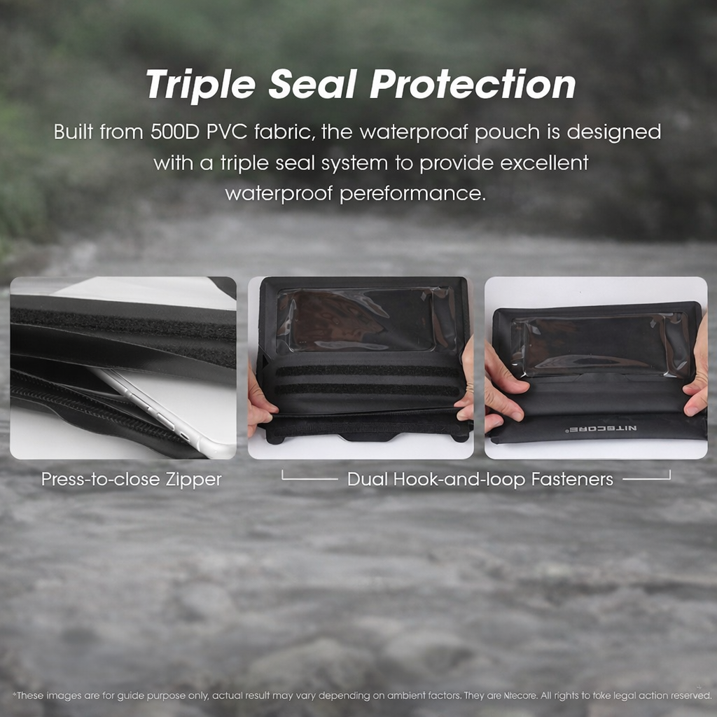 Gambar produk NITECORE Tas Sling Bag Multifungsi Outdoor 2in1 Modular IPX8 PVC 500D - SLB01