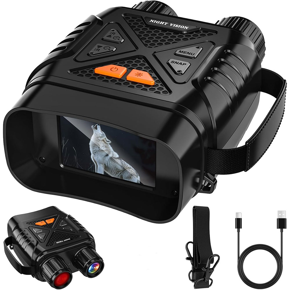 Inskam Teropong Binocular Night Vision 10x Zoom 2.8 Inch 2000mAh - R20 Gambar produk Inskam Teropong Binocular Night Vision 10x Zoom 2.8 Inch 2000mAh - R20