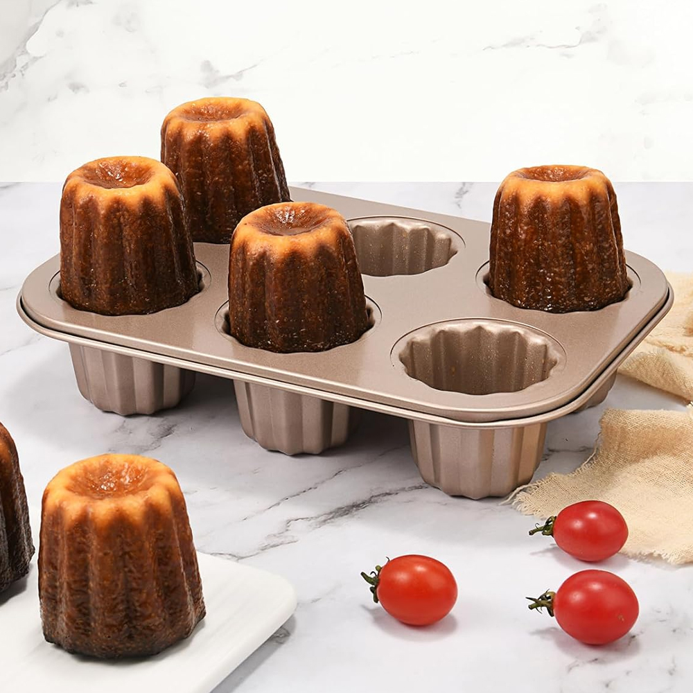 Mako Cetakan Kue 3D Dessert Cake Mold Non Stick Baking Tray 6 - INU78 Gambar produk Mako Cetakan Kue 3D Dessert Cake Mold Non Stick Baking Tray 6 - INU78