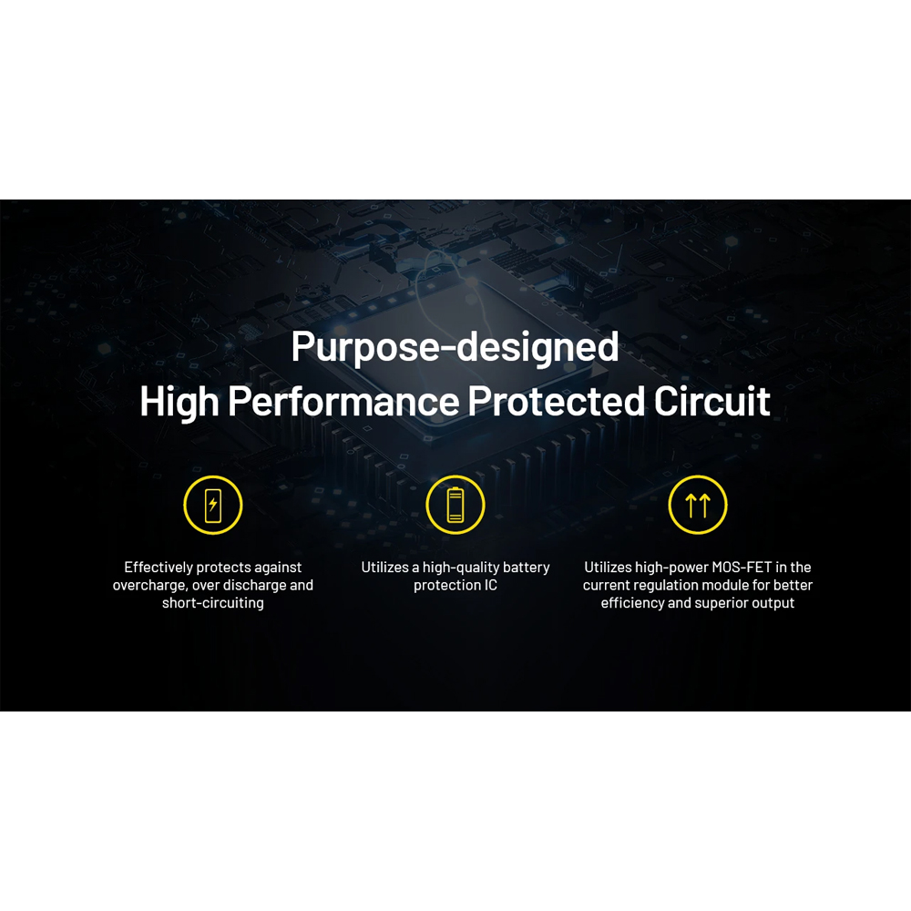 NITECORE Baterai Rechargeable 21700 3.6V 20A 5500mAh 1 PCS - NL2155HPR Gambar produk NITECORE Baterai Rechargeable 21700 3.6V 20A 5500mAh 1 PCS - NL2155HPR