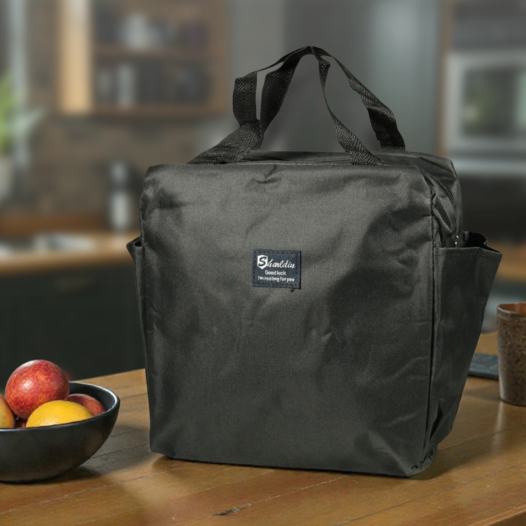 Sharldin Tas Bekal Tahan Panas Dingin Aluminium Foil Insulated Bag - H25 Gambar produk Sharldin Tas Bekal Tahan Panas Dingin Aluminium Foil Insulated Bag - H25