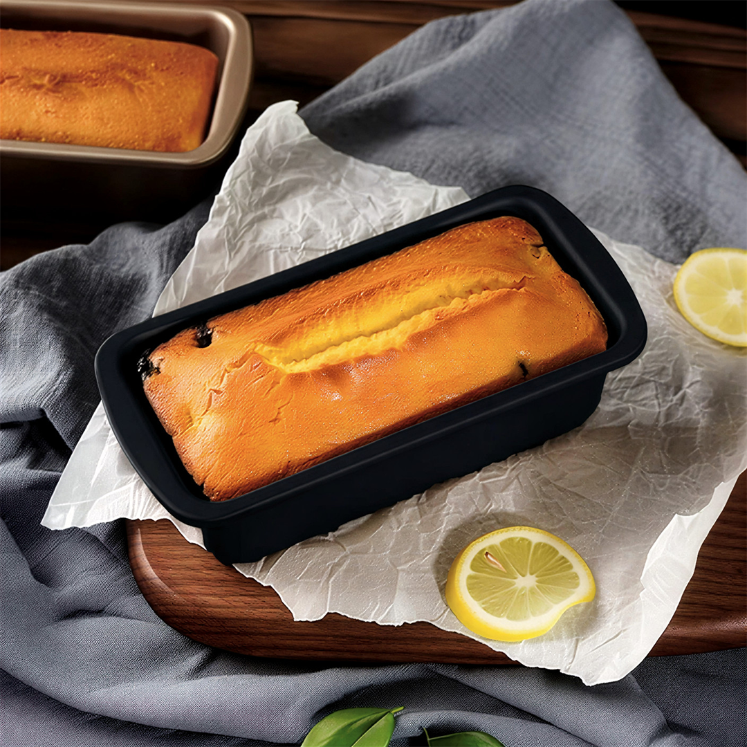 ZOCY Loyang Kue Roti Loaf Pan Bread Toast Box Carbon Steel Non-Stick - ZC11 Gambar produk ZOCY Loyang Kue Roti Loaf Pan Bread Toast Box Carbon Steel Non-Stick - ZC11