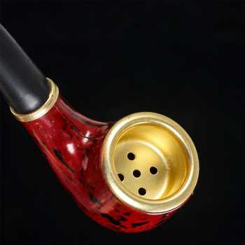 Gambar produk Jodel Pipa Rokok Tembakau Cangklong Tobacco Pipe Resin Washable Filter - ZF900